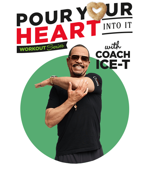 Pour Your Heart into It Workout Series with Coach Ice-T and image of Ice-T