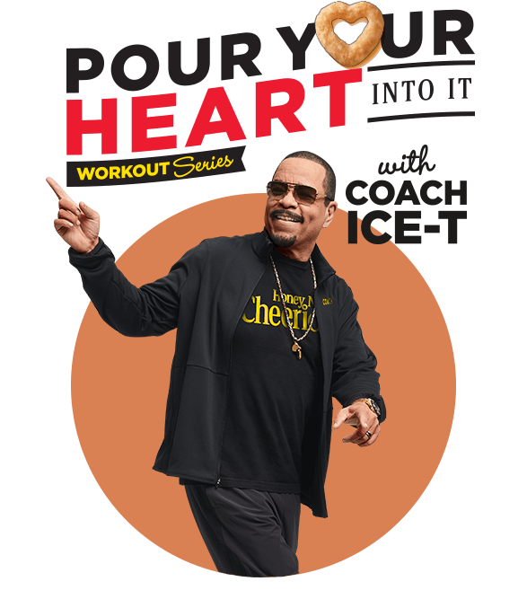 Pour Your Heart into It Workout Series with Coach Ice-T and image of Ice-T